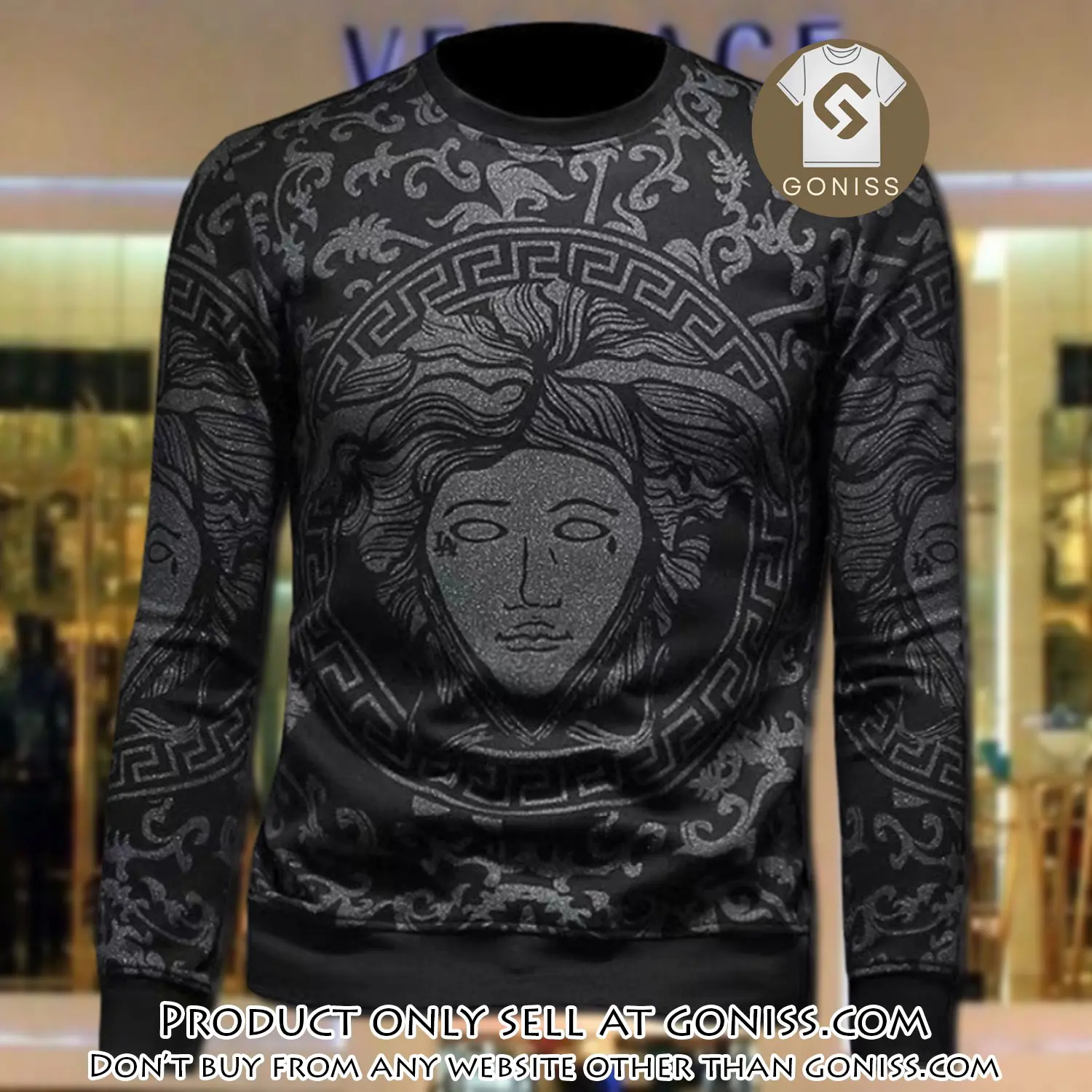 Versace luxury ugly sweater for winter lzu1411 gn0936728